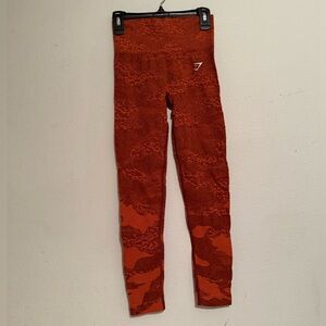 Gymshark Orange Leggings